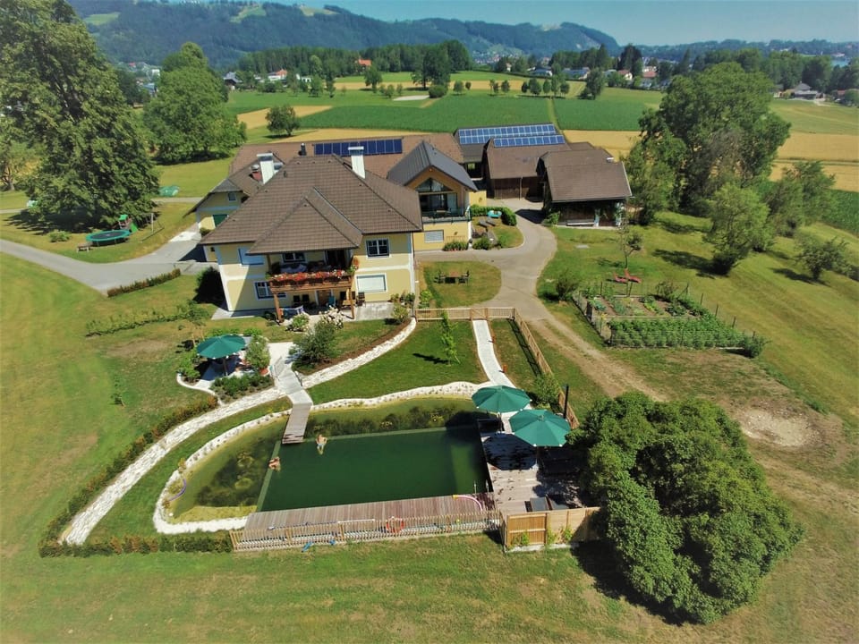 Bird's eye view, Pool view