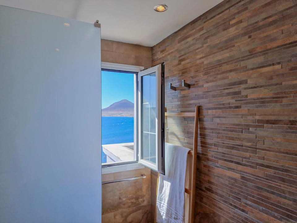 Shower, Bathroom, Sea view