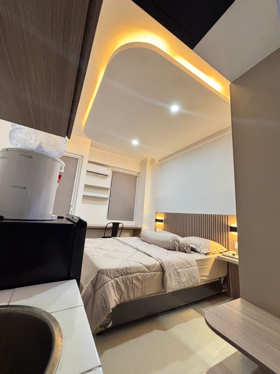 Bed, Kitchen or kitchenette, Photo of the whole room, Bedroom, wardrobe