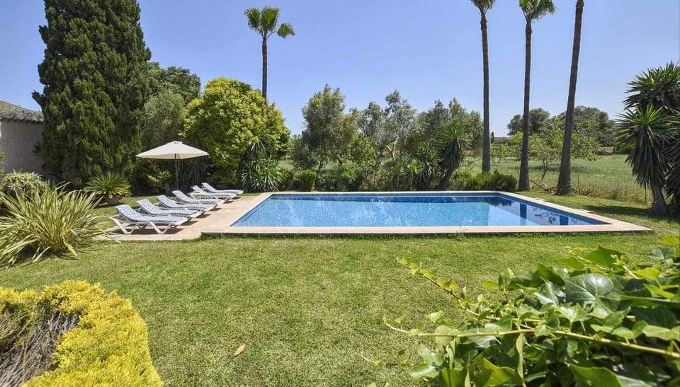 Property building, Living room, Swimming pool