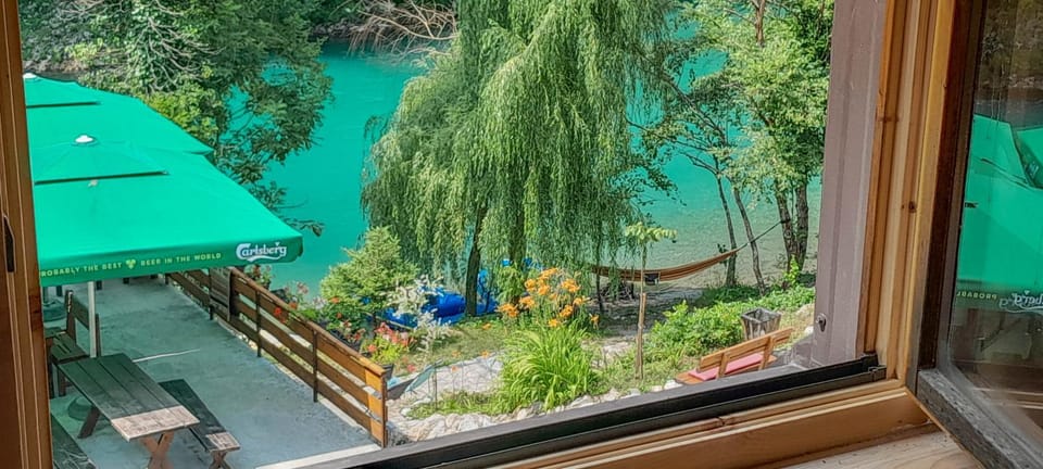Day, Natural landscape, Summer, Garden, View (from property/room), Garden view, River view