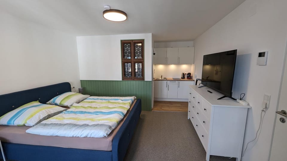 Bed, TV and multimedia, Kitchen or kitchenette