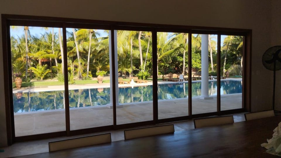Dining area, Garden view, Pool view