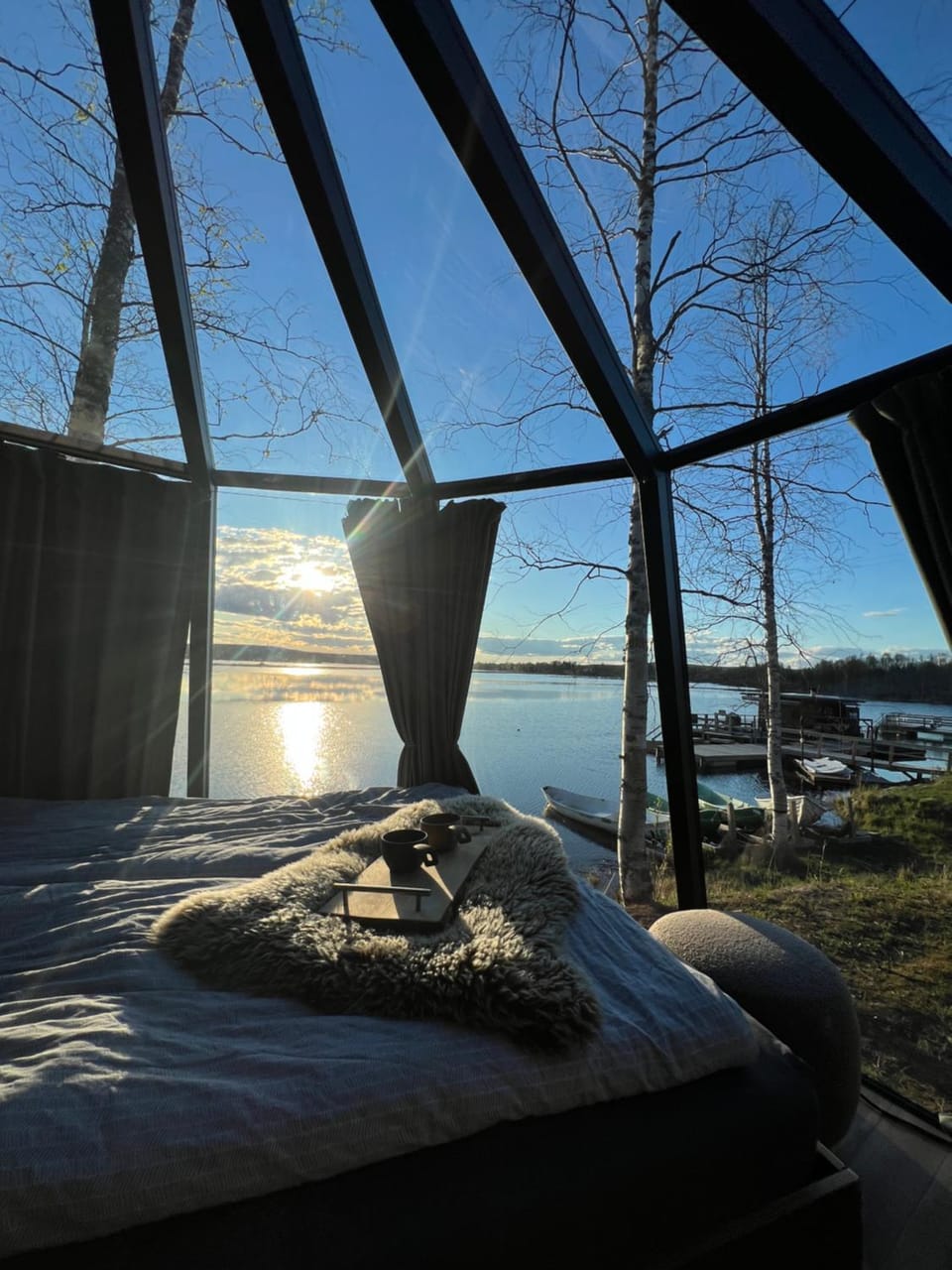 AuroraHut at Sauna Retreat Campground/ 
RV Resort in Rovaniemi