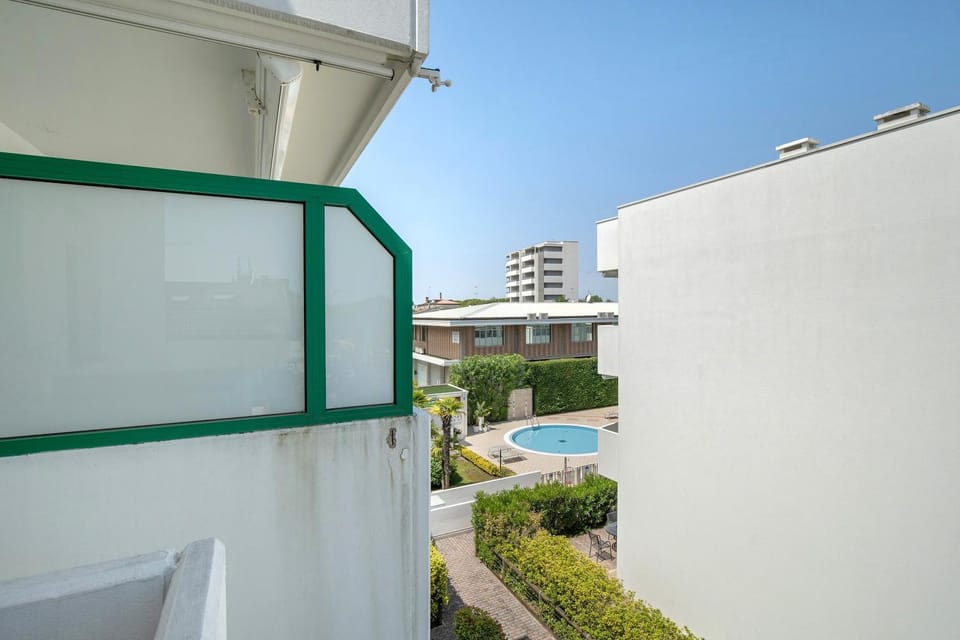 Property building, Living room, Swimming pool