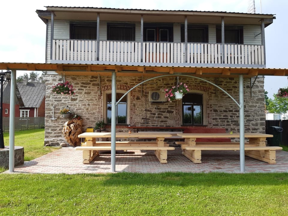 Property building, Patio