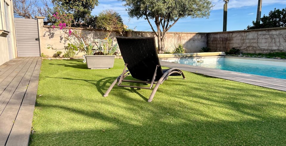 Day, Garden, Garden view, Pool view, Swimming pool, sunbed