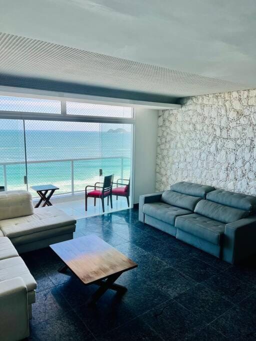 View (from property/room), Balcony/Terrace, Living room, Seating area, Sea view