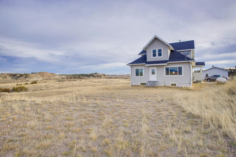Secluded Montana Getaway w/ Fire Pit & Views! House in Montana
