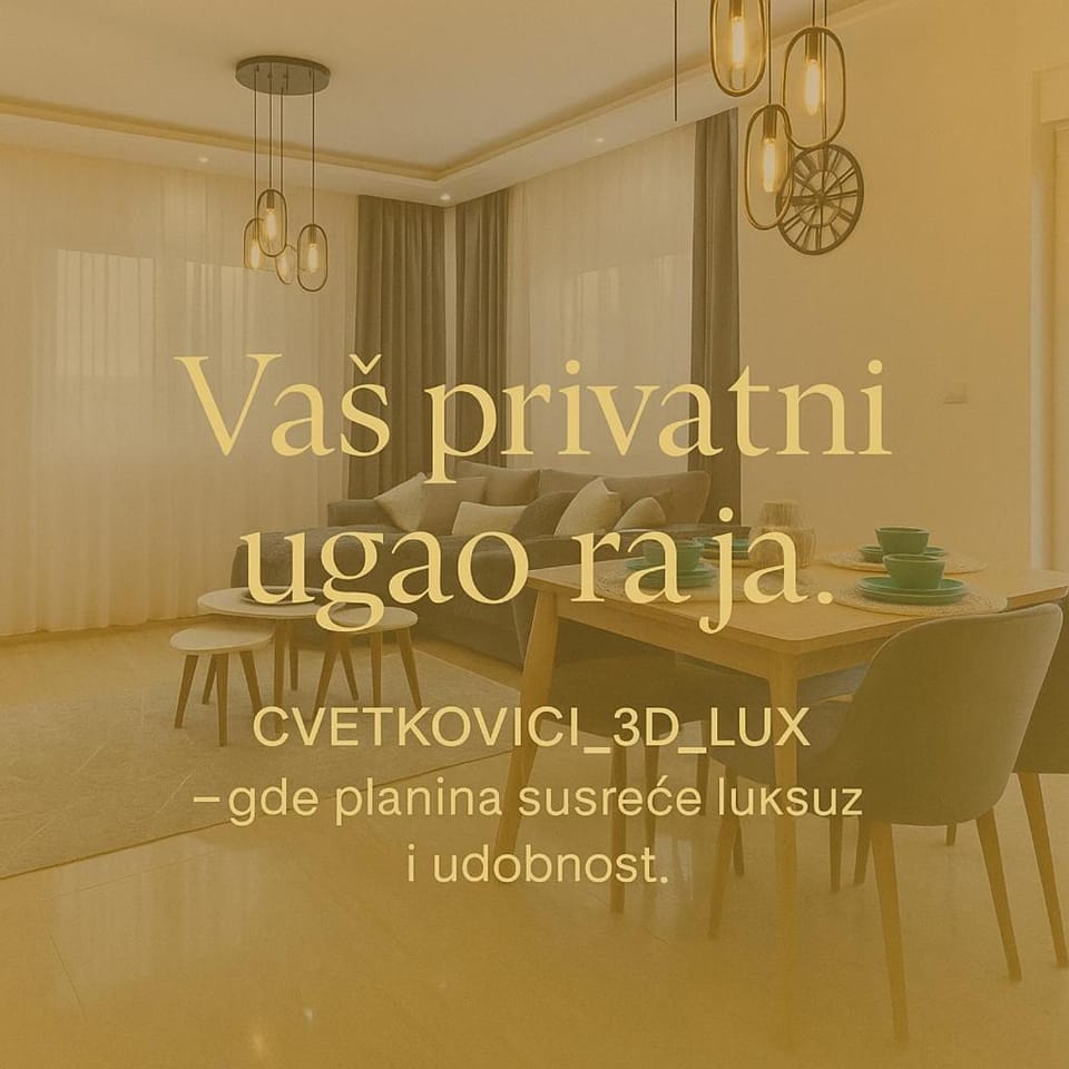 Cvetkovici3DLux Apartment in Zlatibor