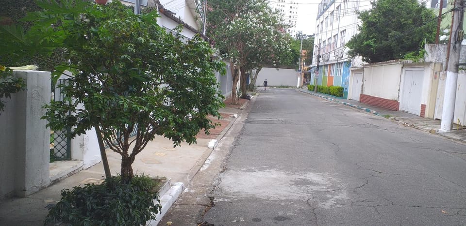 Quiet street view