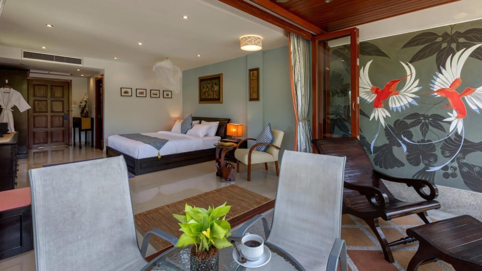 Bed, Photo of the whole room, Bedroom, air conditioner