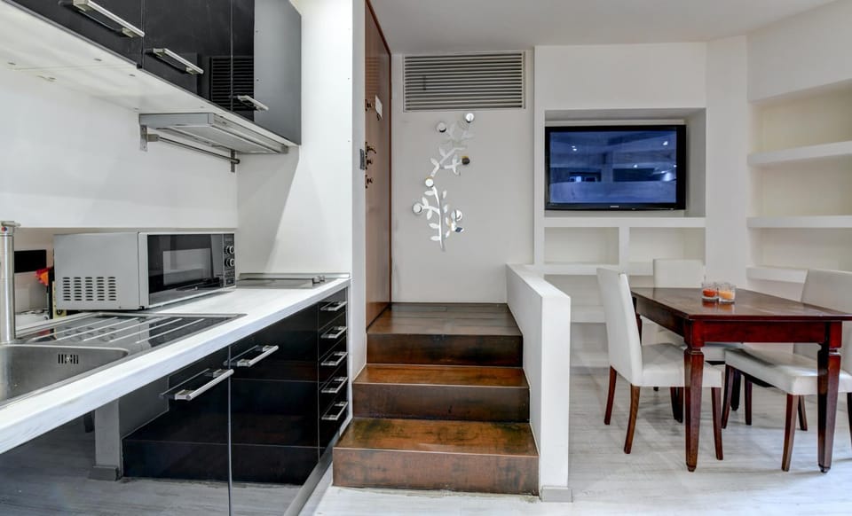 TV and multimedia, minibar, stove, kitchen