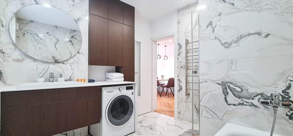 Shower, Bathroom, Bath, washing machine