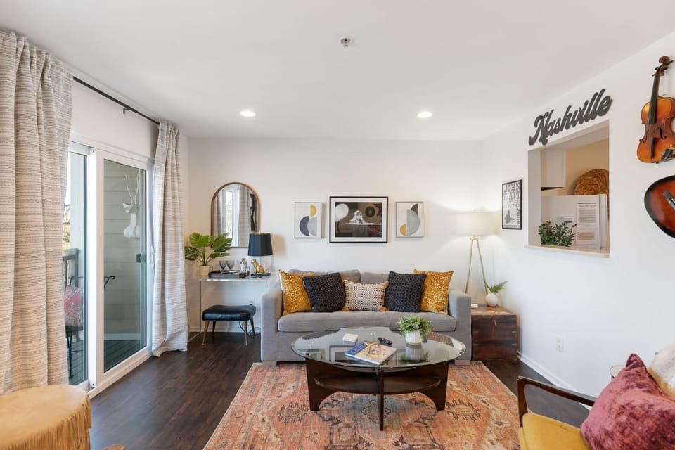 Living room, River view