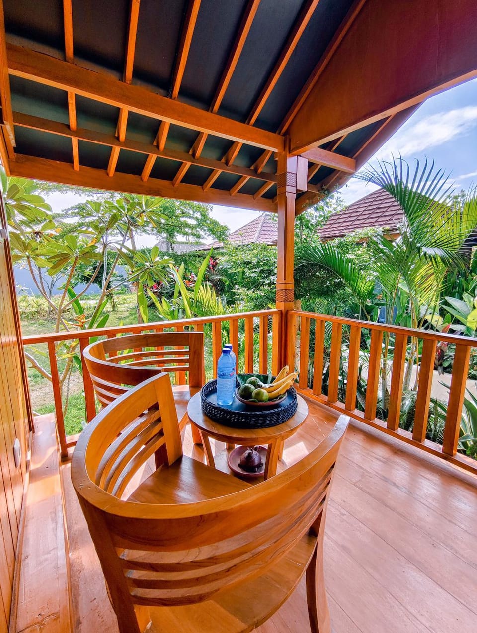 View (from property/room), Balcony/Terrace, Garden view