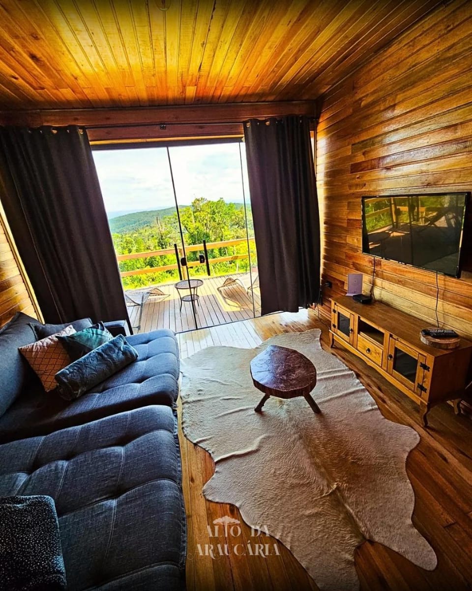 Cabana Araucária - Alto da Araucária Campground/ 
RV Resort in State of Santa Catarina