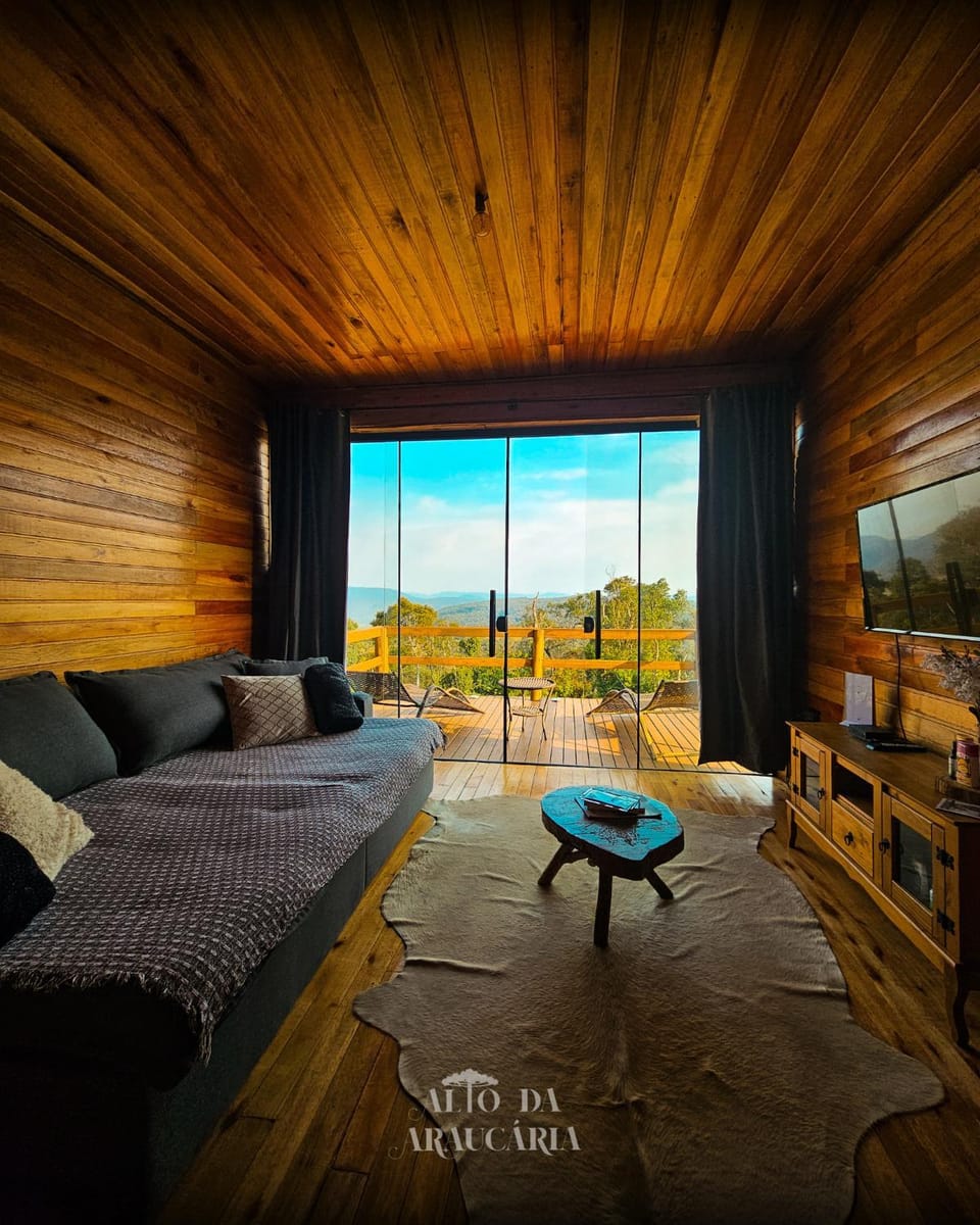 Cabana Araucária - Alto da Araucária Campground/ 
RV Resort in State of Santa Catarina