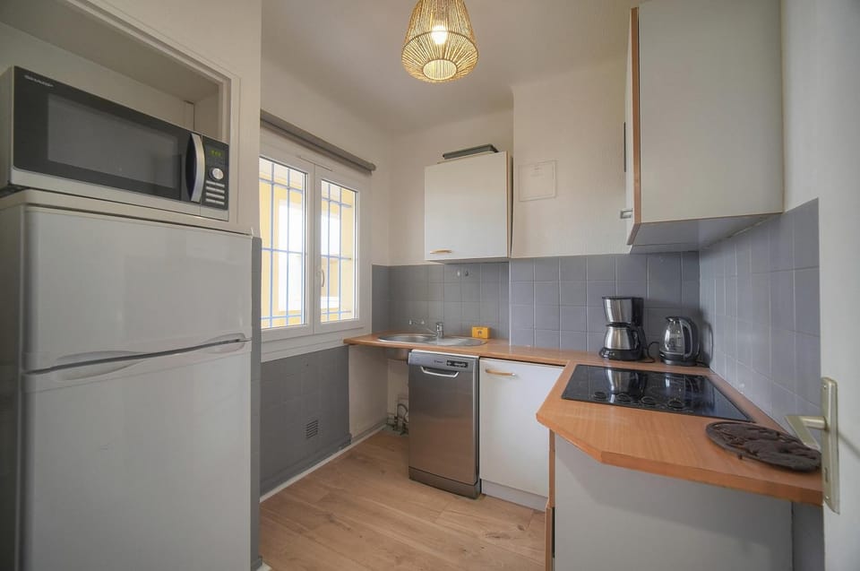 FRGK 'Wilson Palace' AC WIFI FIBRE Terrasse 5min des Plages Apartment in Antibes