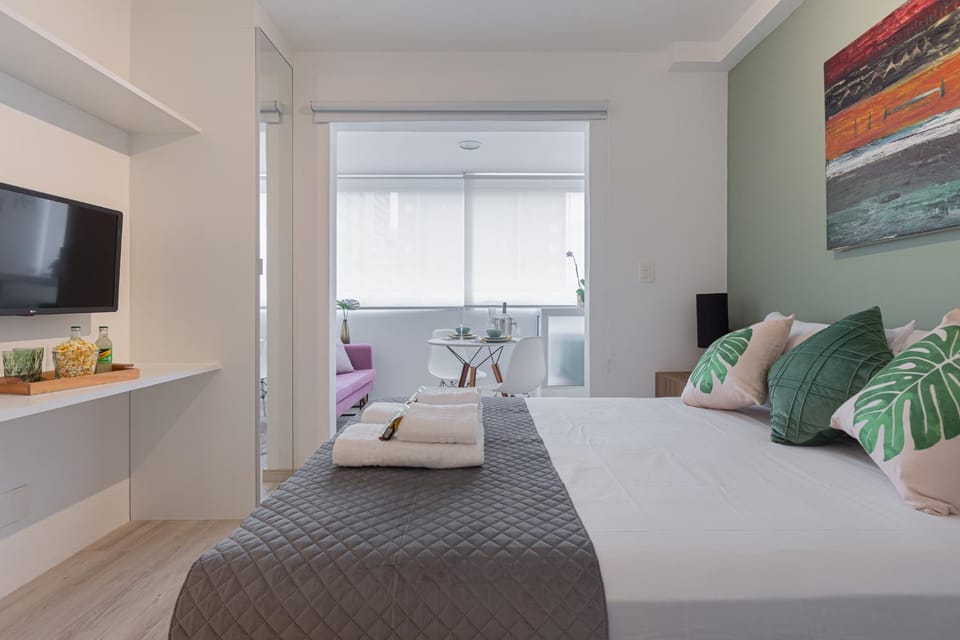 Easy Star - You Faria Lima - Condomínio com vaga de garagem próximo à Faria Lima Apartment in Sao Paulo City