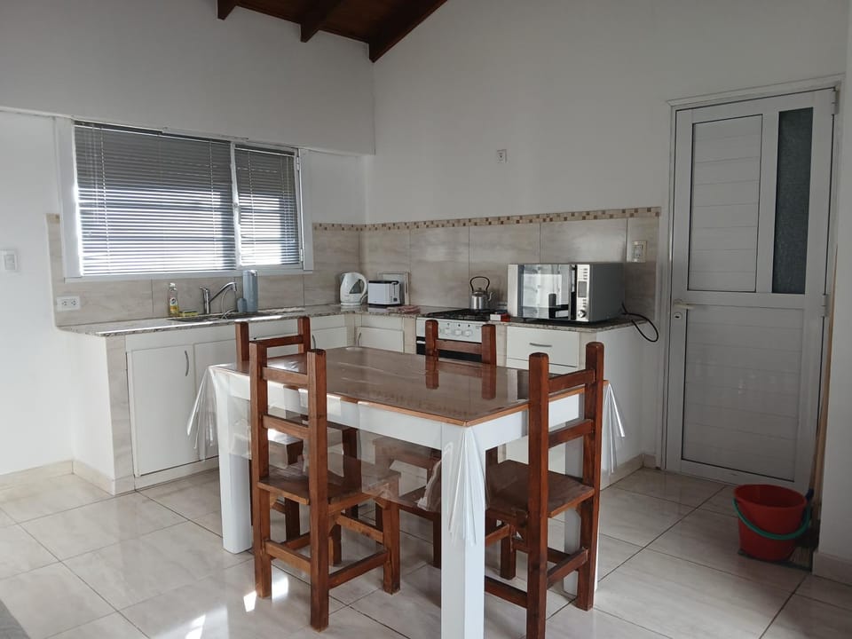Kitchen or kitchenette, Dining area, toaster