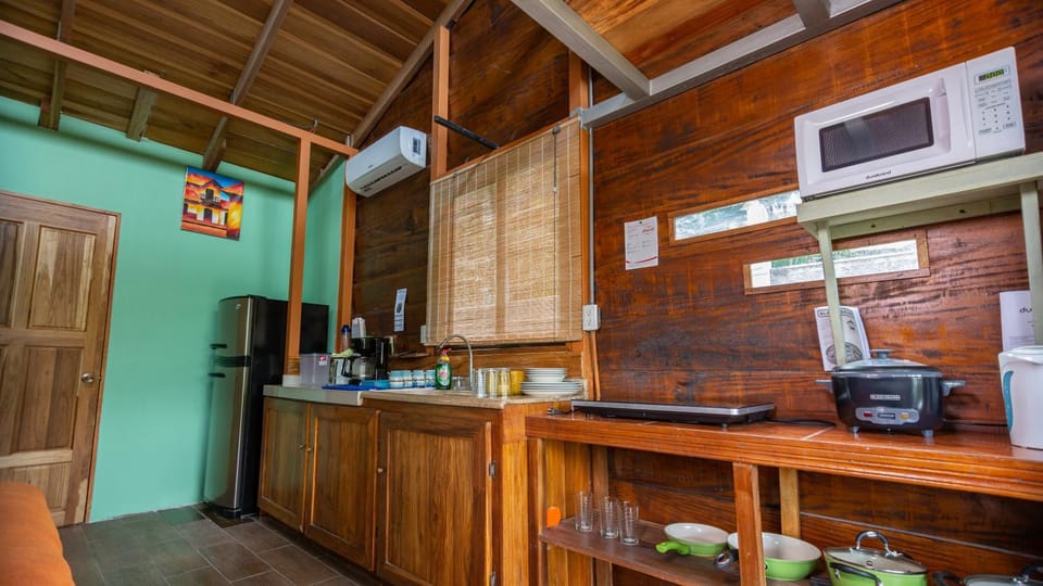 Kitchen or kitchenette, oven, stove, toaster