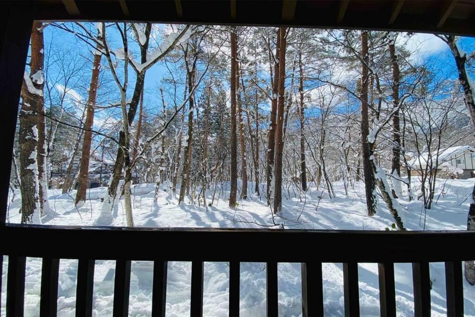 Natural landscape, Winter, View (from property/room), Balcony/Terrace