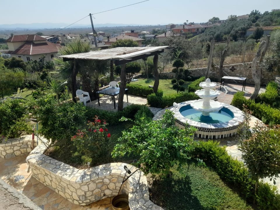 Spring, Day, Natural landscape, Garden, Garden view, Pool view, Swimming pool