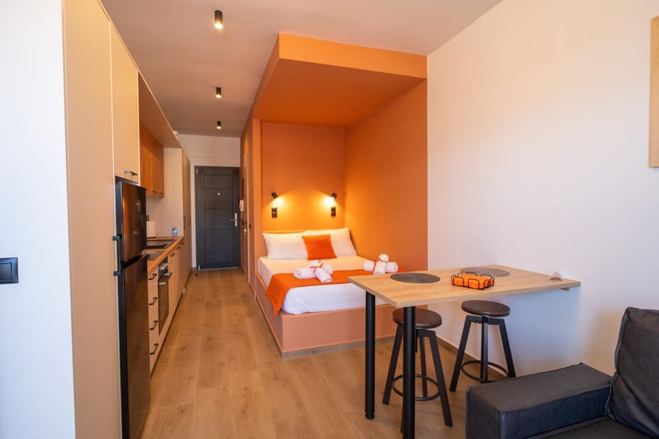 Orange Luxury apartment in agrinio Apartment in Peloponnese, Western Greece and the Ionian