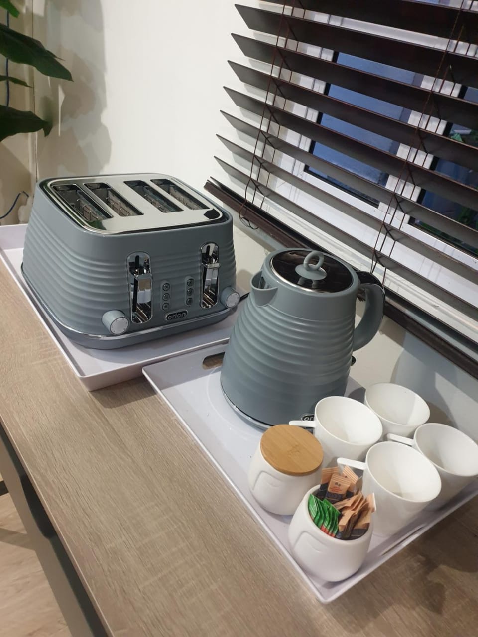 Coffee/tea facilities, Kitchen or kitchenette, toaster
