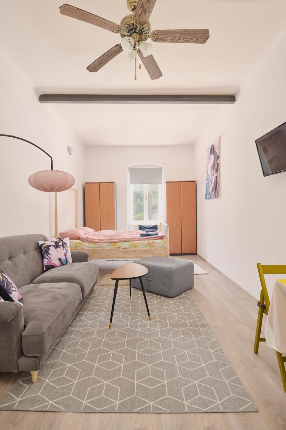 Living room, Bedroom