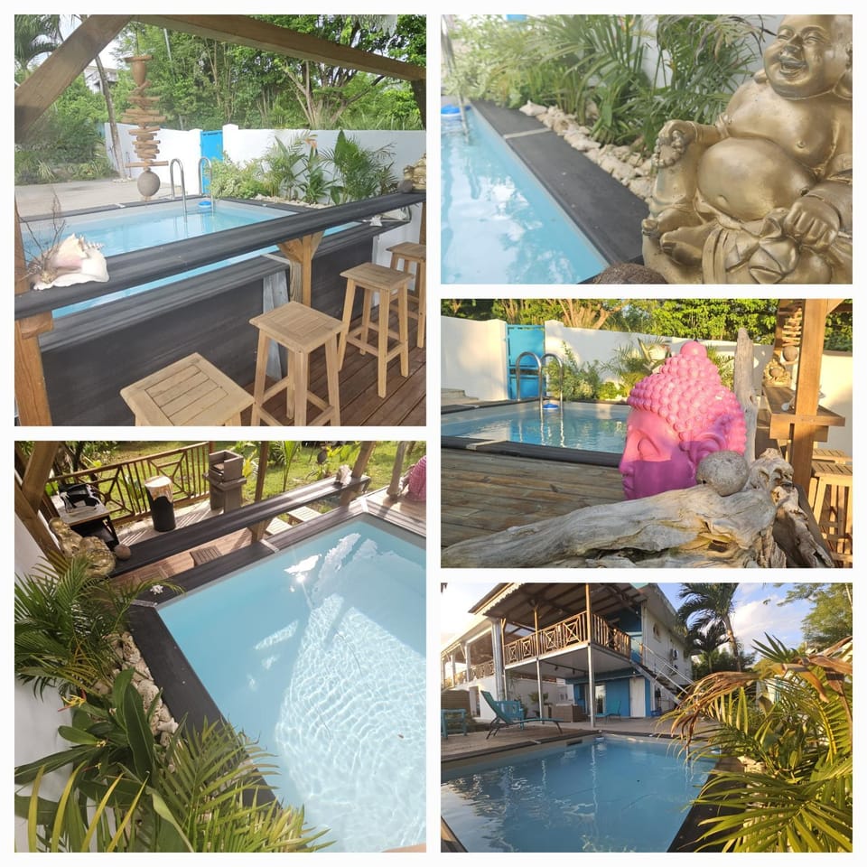 View (from property/room), Pool view, Swimming pool