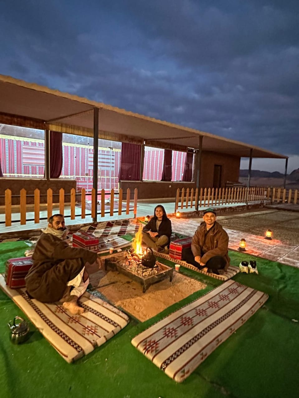 Night, People, Natural landscape, View (from property/room), Balcony/Terrace, group of guests