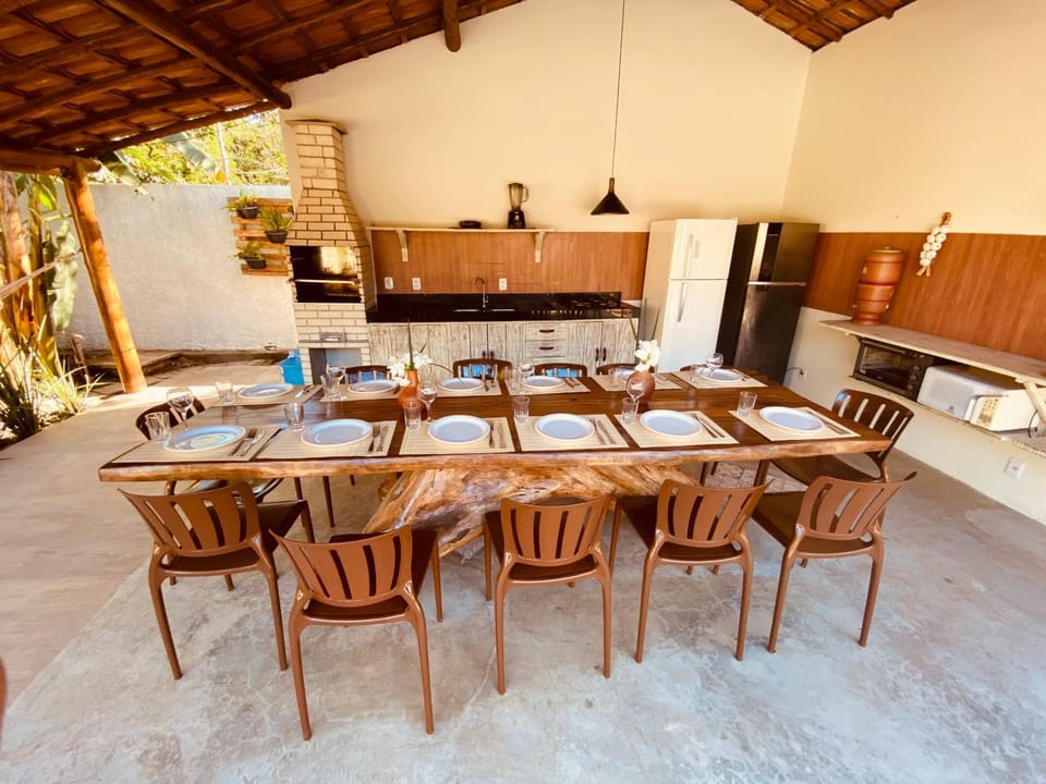 BBQ facilities, Dining area, microwave, kitchen