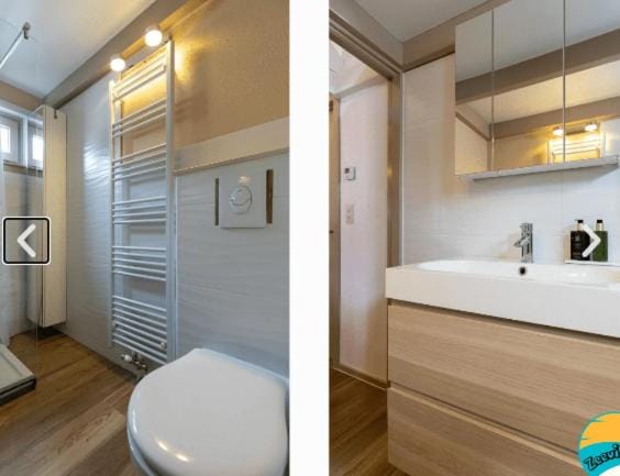 Bathroom, towels