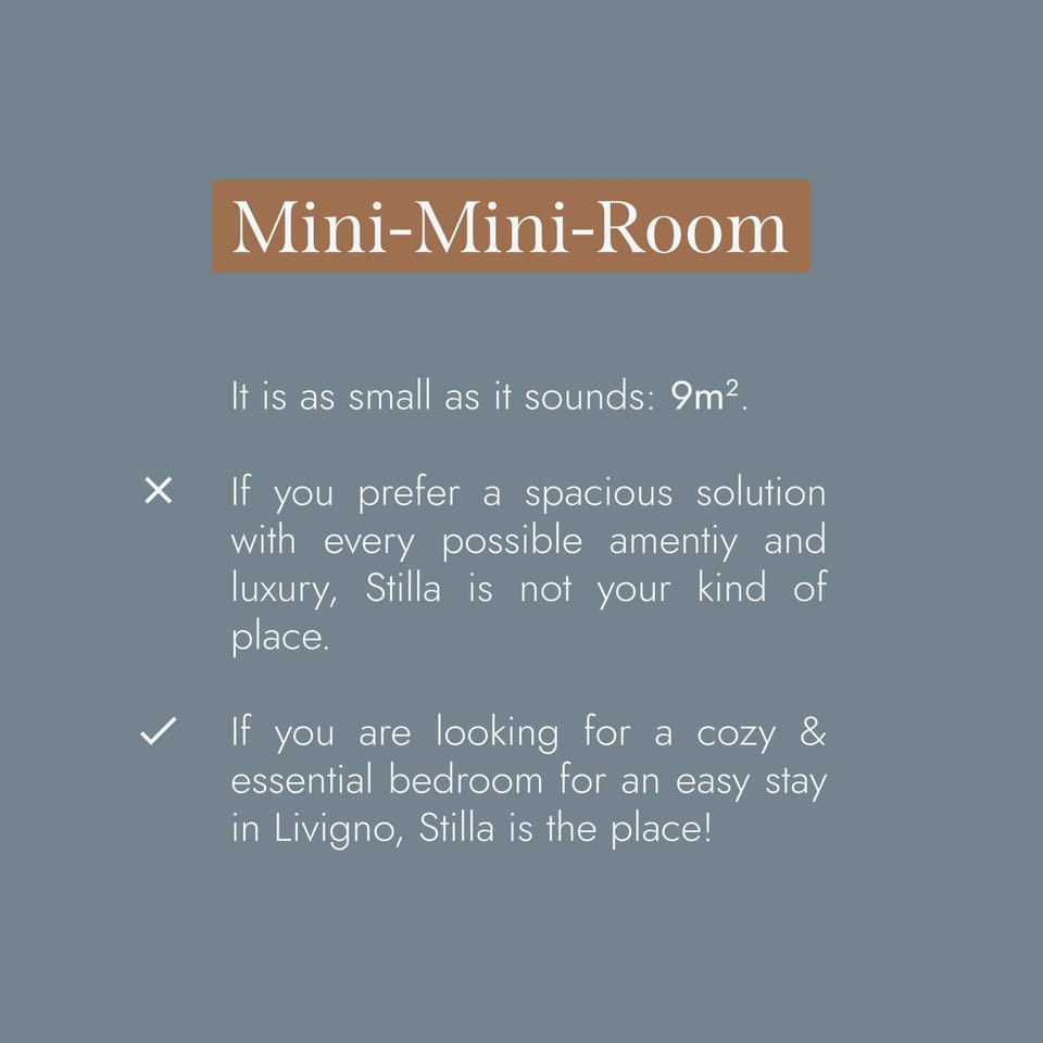 Stilla Mini Room Apartment in Canton of Grisons