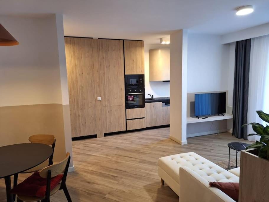 Kitchen or kitchenette, Living room, Dining area, wardrobe