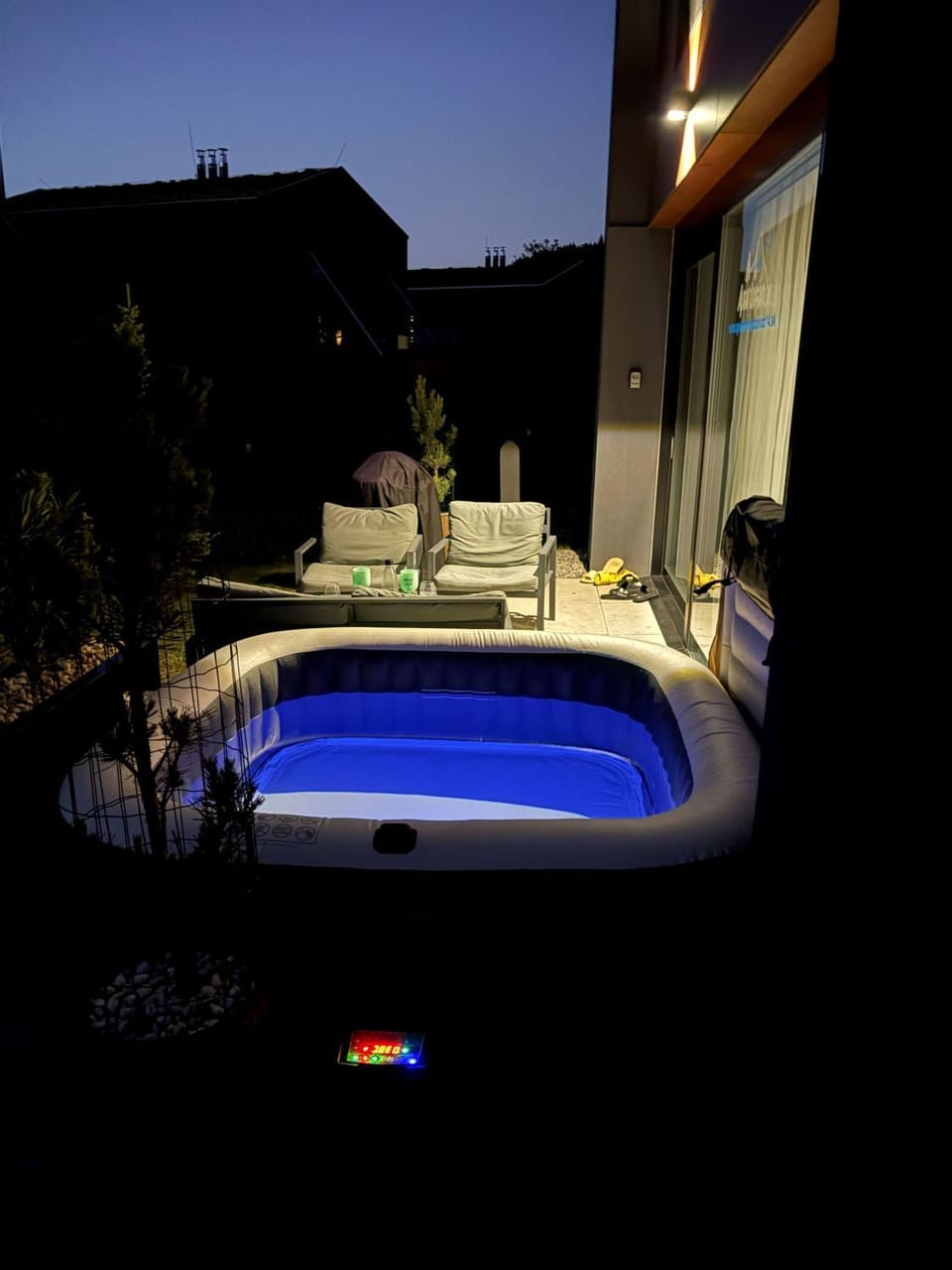 Hot Tub, Balcony/Terrace, Seating area