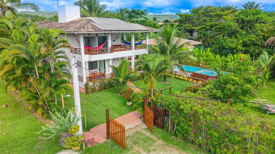 Patio, Garden, Pool view