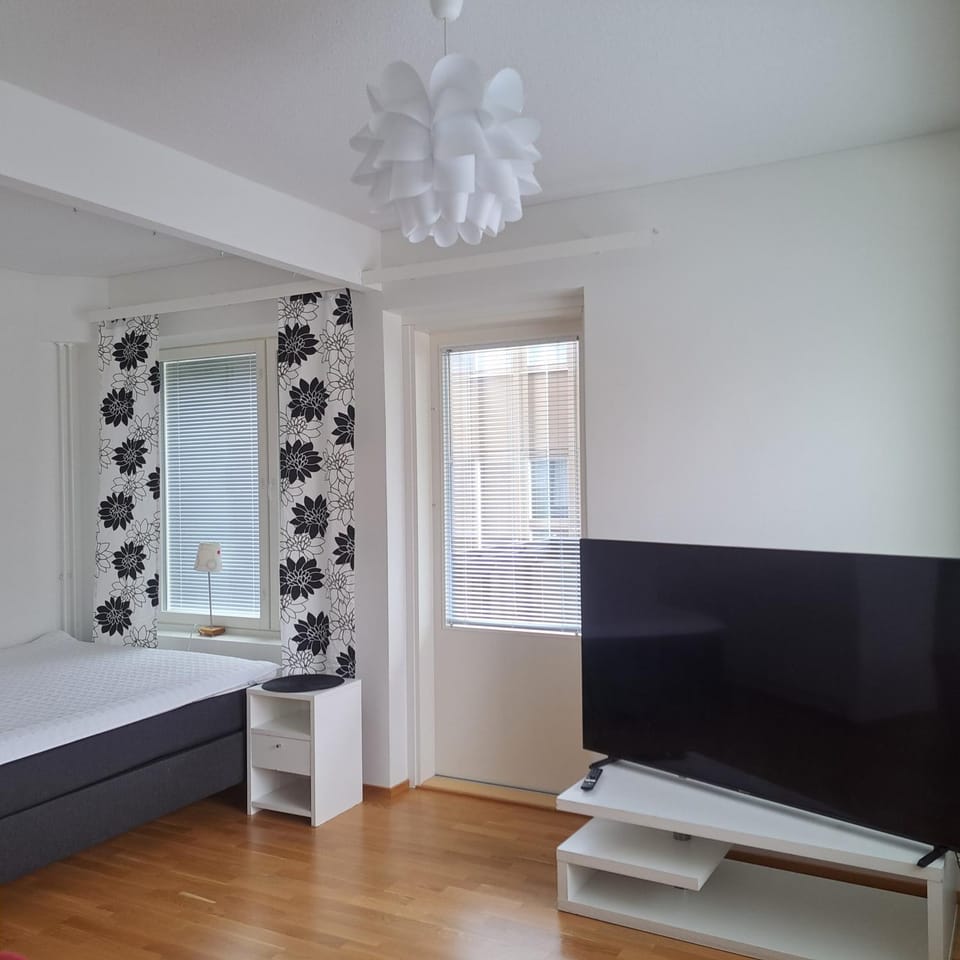 Bed, TV and multimedia, Living room