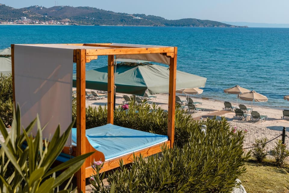 Beach, sunbed