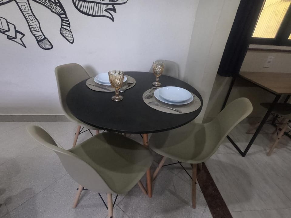 Dining area, Bedroom