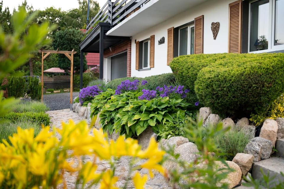 Property building, Garden view