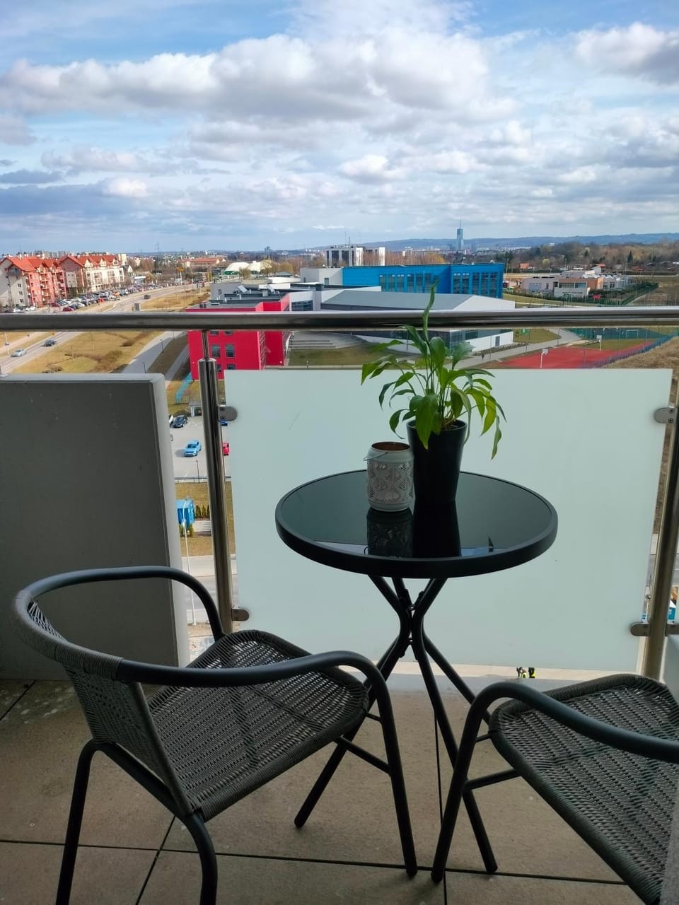 View (from property/room), Balcony/Terrace, City view