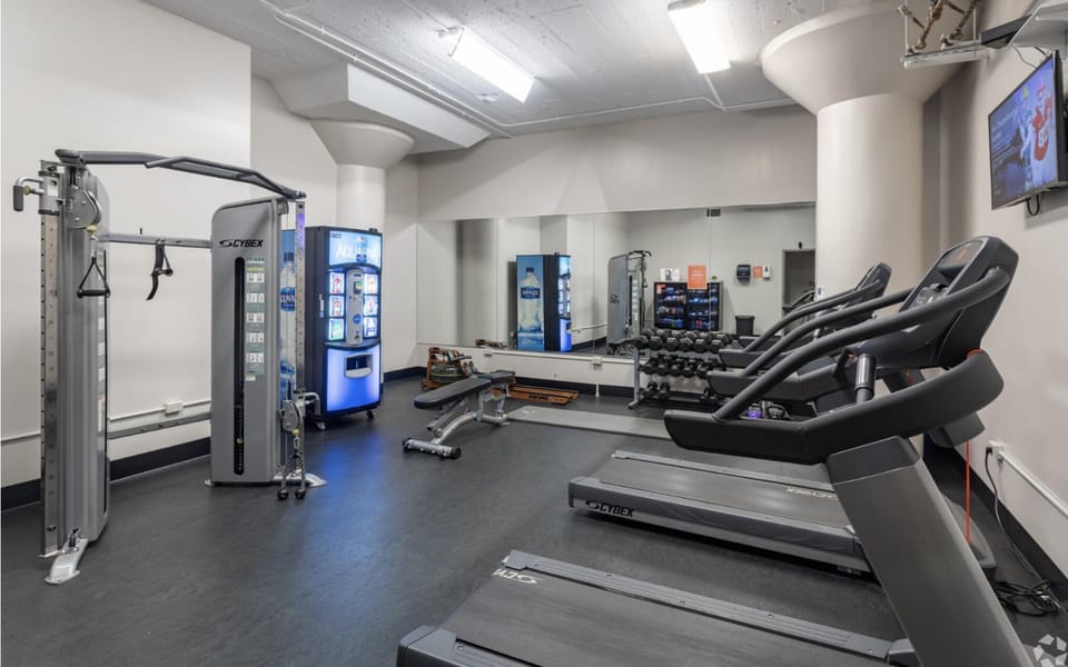 McCormick Oasis with Balcony, Optional Parking, Patio and Gym Sleeps 6 Near McCormick Place, Grant Park, Soldier Field & Museum Campus Apartment in South Loop