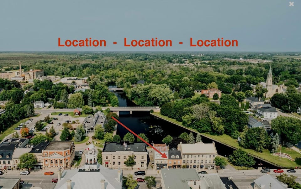 Bird's eye view, Location