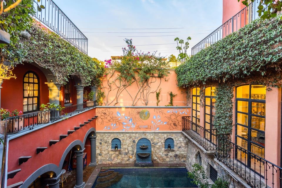 Garden, Pool view, Swimming pool, Inner courtyard view