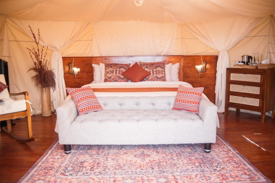 Bed, Photo of the whole room, Seating area, Bedroom