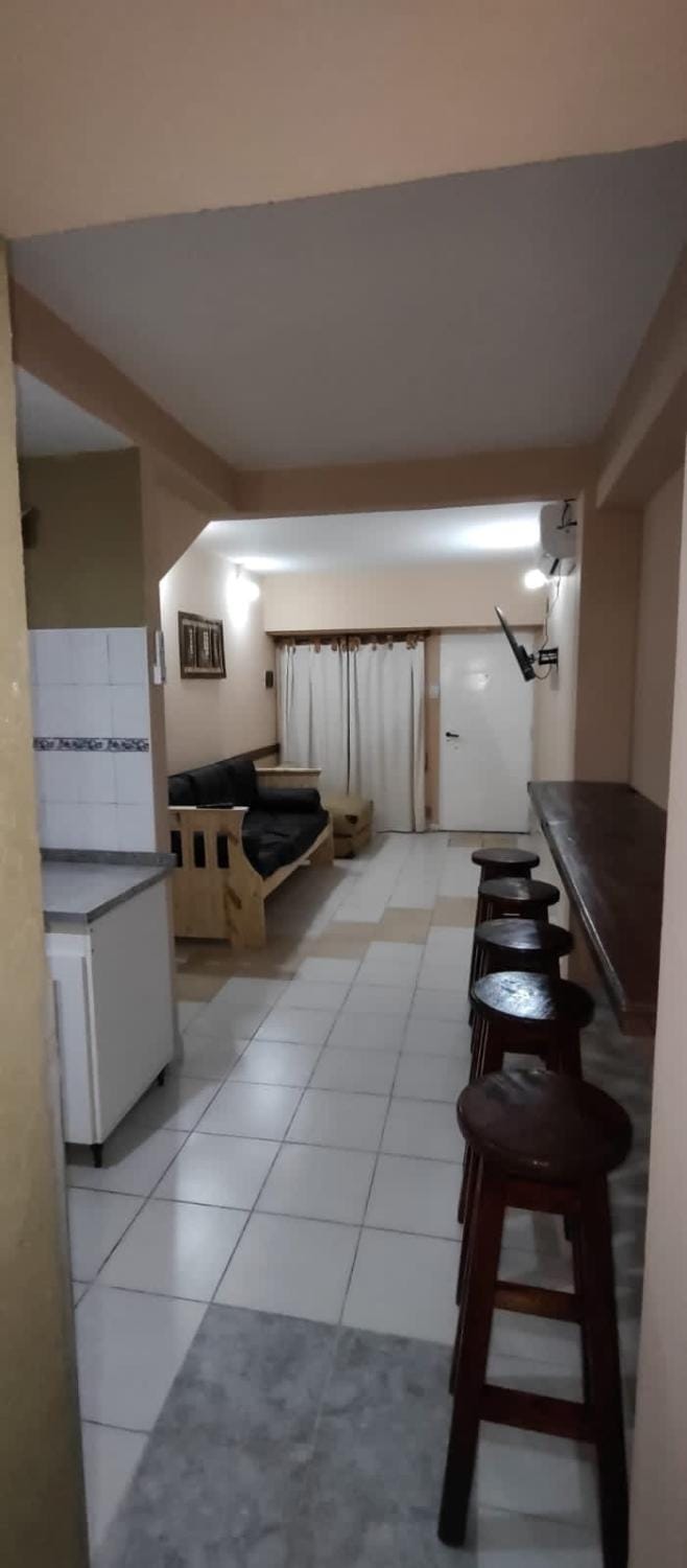 Kitchen or kitchenette, Living room, oven