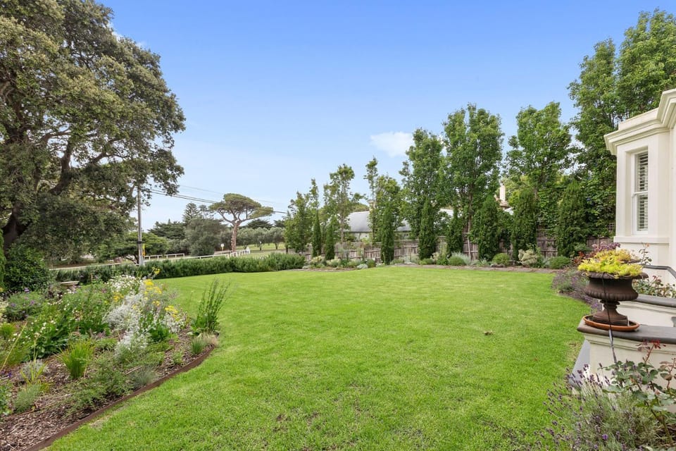 Natural landscape, Garden, Garden view, Sea view